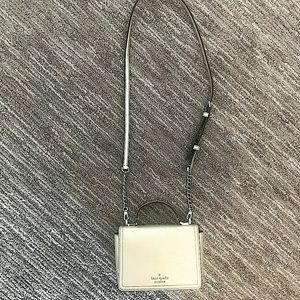 Kate Spade Silver Crossbody Bag